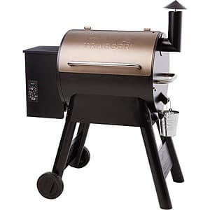 Traeger Pro Series 22-Pellet Grill & Smoker in Bronze $390 + Free S&H