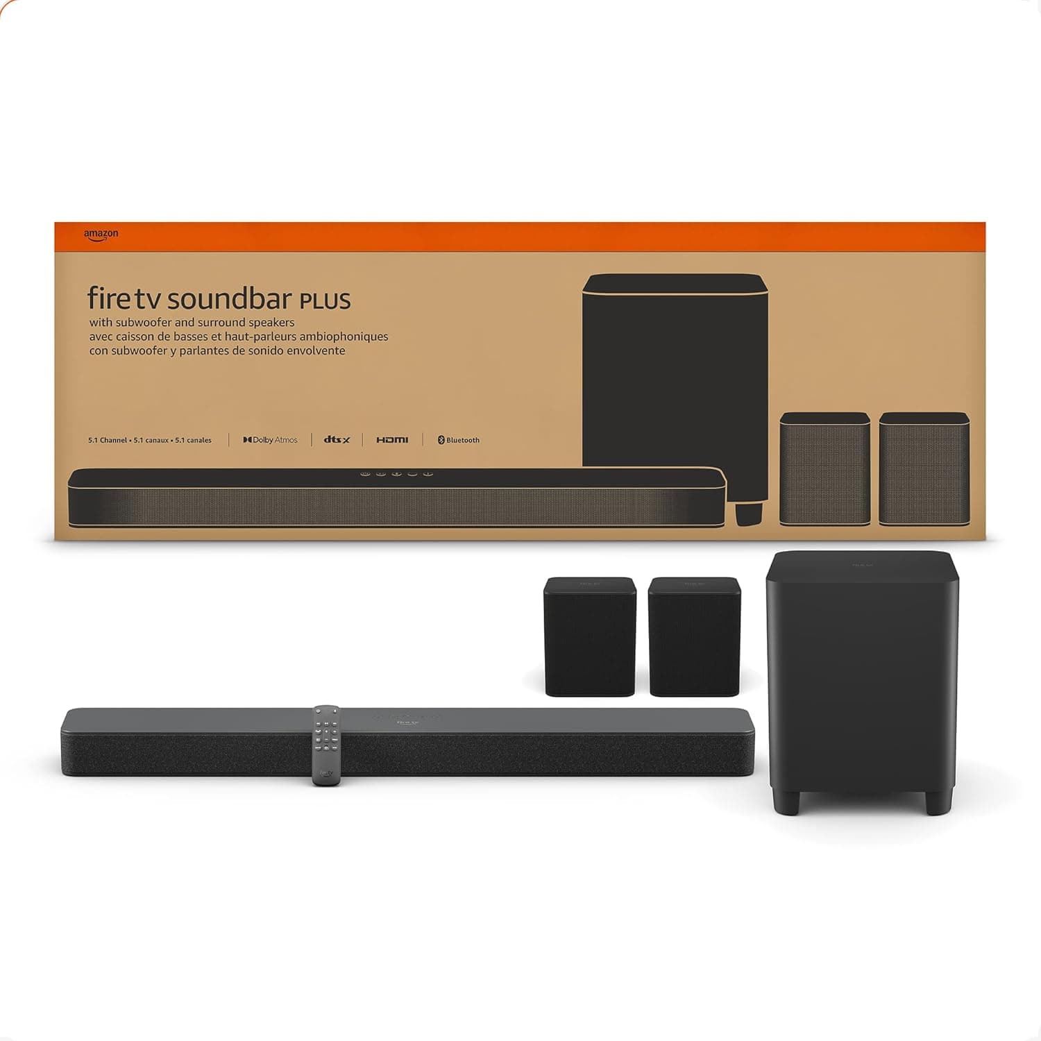 Immersive 5.1 Dolby Atmos Home Theater with Amazon Fire TV