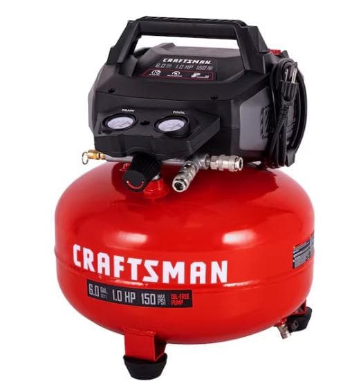 Craftsman 150 PSI Portable Electric Pancake Air Compressor
