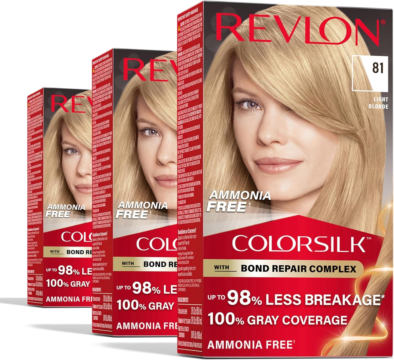 Revlon ColorSilk: Ammonia-Free, Vegan Keratin Hair Dye