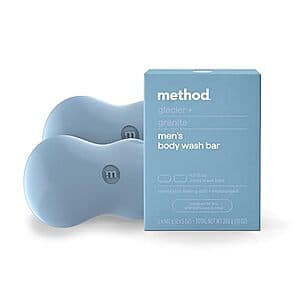 2-Pack Method Bar Soap - $3.30 with Subscribe & Save