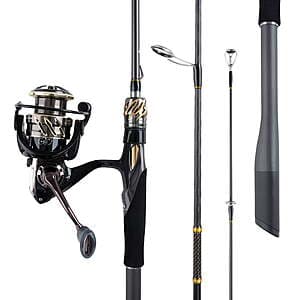 Versatile 6'6" Ozark Trail Spinning Combo with Reel for $41.40