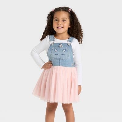 OshKosh B'gosh Toddler Girls' Unicorn Tulle Skirtall - 2T