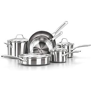Calphalon Classic Stainless Steel Cookware Set
