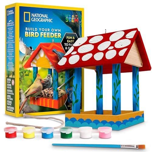 Blue Marble National Geographic Build Your Own Bird Feeder Kit Amazon