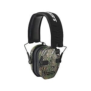 Camo Comfort with Razor Slim Electronic Quad Muff