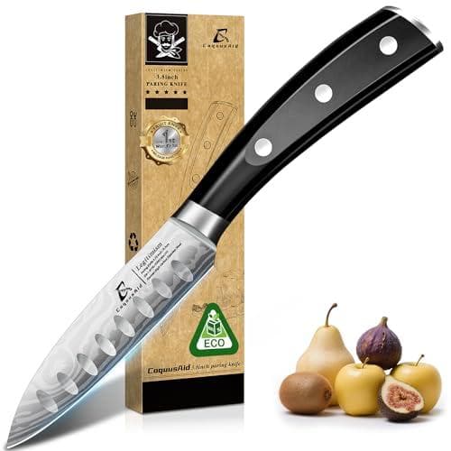 Razor-Sharp German Steel Paring Knife - Precision Cutting