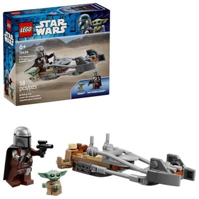 LEGO Star Wars The Mandalorian & Grogu’s Speeder Bike 75436
