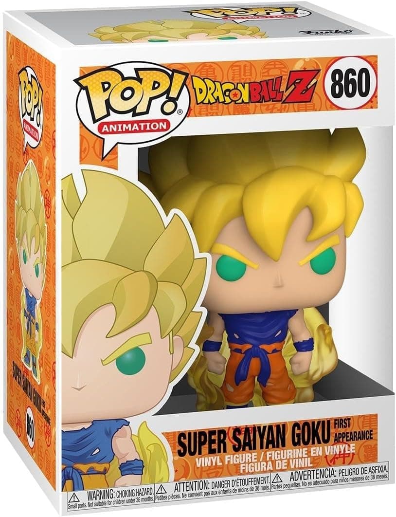 Funko Pop Dragonball Z: Super Saiyan Goku Collectible Vinyl Figure
