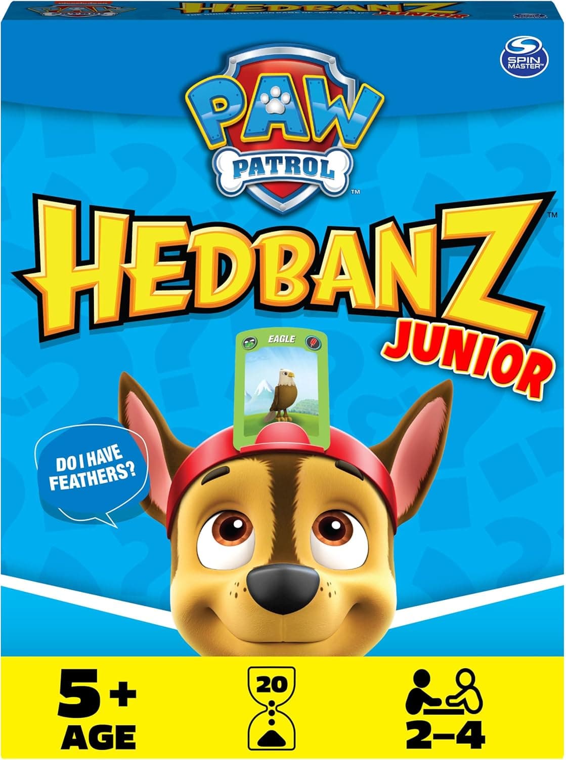 Spin Master Games Hedbanz Junior PAW Patrol - Fun Family Guessing Game