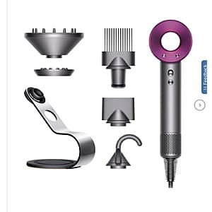Costco Members: Dyson Supersonic Hair Dryer w/ Stand & 5 Attachments $300 + Free S&H