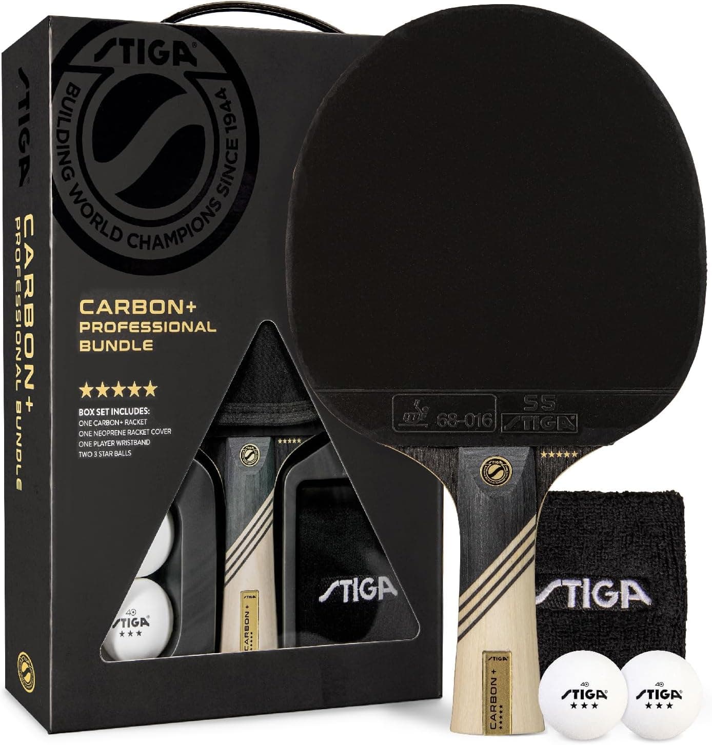 Elevate Your Ping Pong Game with the STIGA Carbon+ Bundle