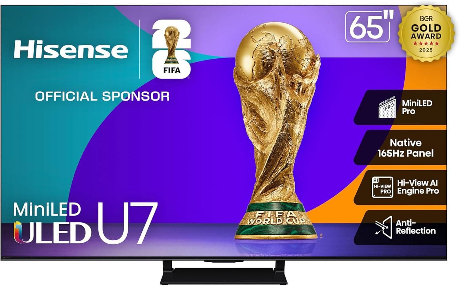 Immerse Yourself in 4K Gaming with the Hisense 65" U75QG QLED TV