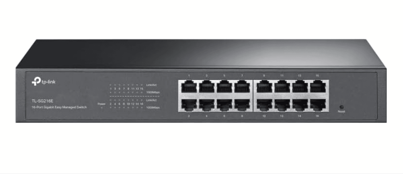 Gigabit Ethernet Switch with Easy Management - 39% Off