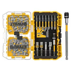 60-Pc DeWALT Maxfit Ultra Screwdriving Bit Set for $20 + Free Shipping