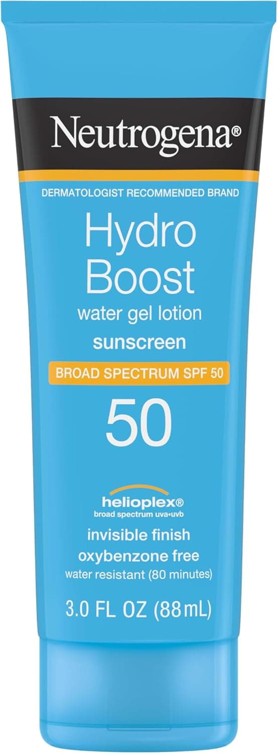 Neutrogena Hydro Boost Sunscreen: Hydrating & Water-Resistant