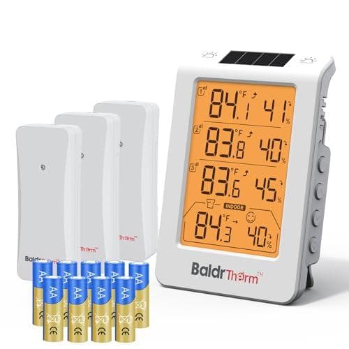 Wireless Freezer Monitor with 3 Sensors: Keep an Eye on Your Frozen Goods