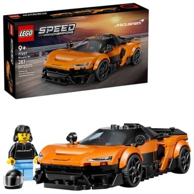 LEGO Speed Champions McLaren W1 Toy Race Car - Father's Day Gift - 77257
