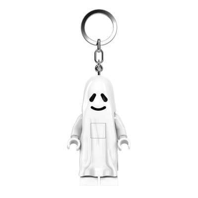 LEGO Minifigures Keychain Light - Ghost: ABS Material, Includes Batteries, Mini Figures, Single Figure