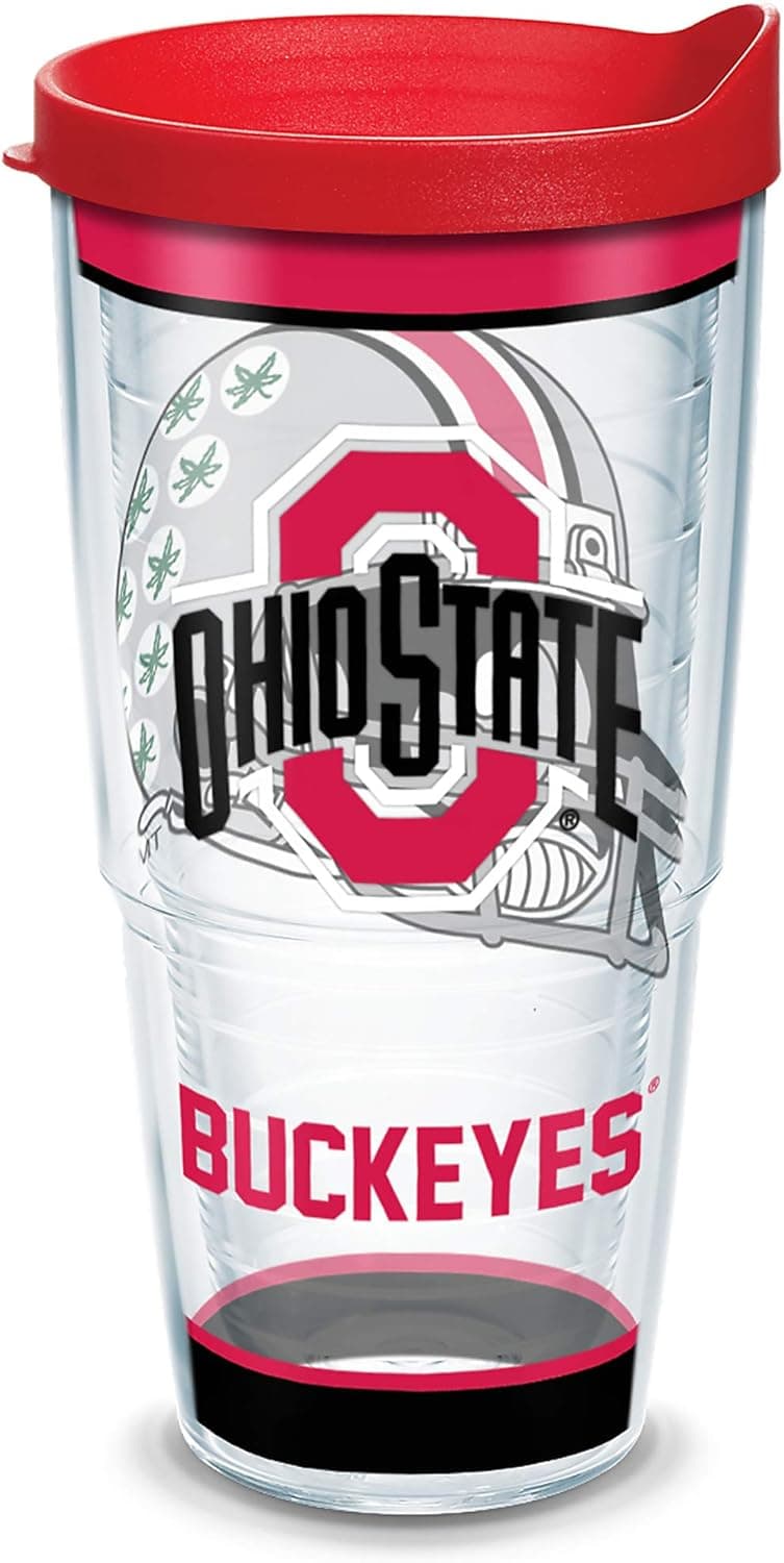 Stay Hydrated in Buckeye Style: Insulated Tervis Tumbler