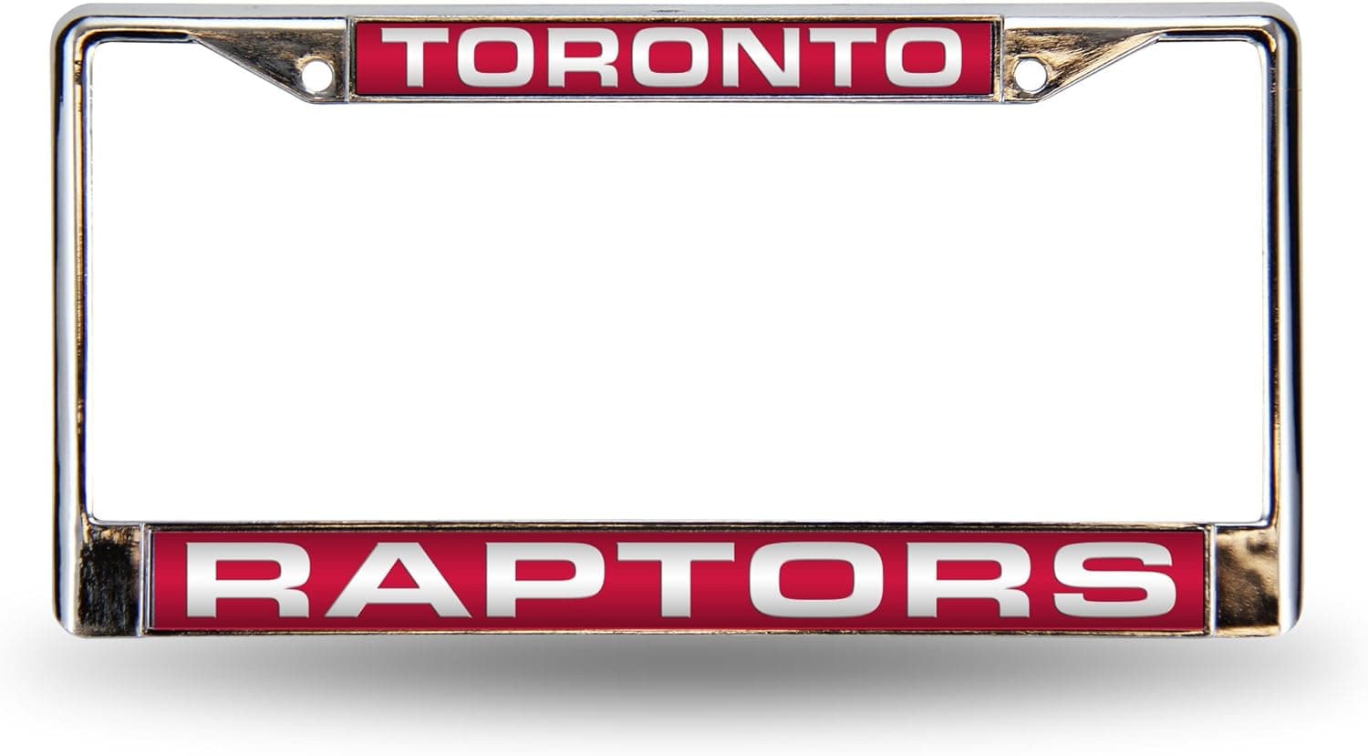Stylish Chrome License Plate Frame for NBA Fans