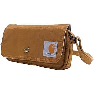 Carhartt Crossbody Horizontal Bag (Brown or Wine) - $24.75
