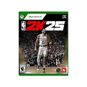 NBA 2K25 (PS5 or XSX) at Just $4 with Free Shipping