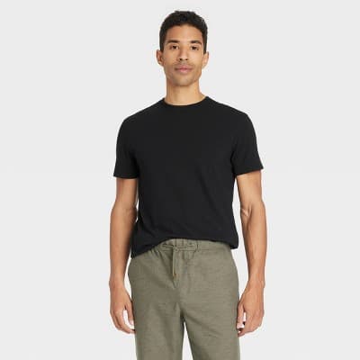 Men's Every Wear Short Sleeve T-Shirt - Goodfellow & Co™ Black XL