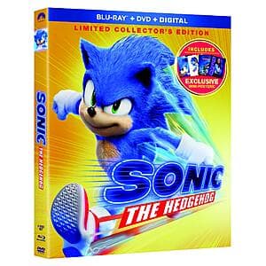 Sonic the Hedgehog Limited Collector's Edition: Blu-ray, DVD, and Digital