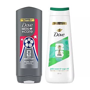 Dove Bundle (Various): Body Wash + 2x Deodorant from $5 + Free Pickup