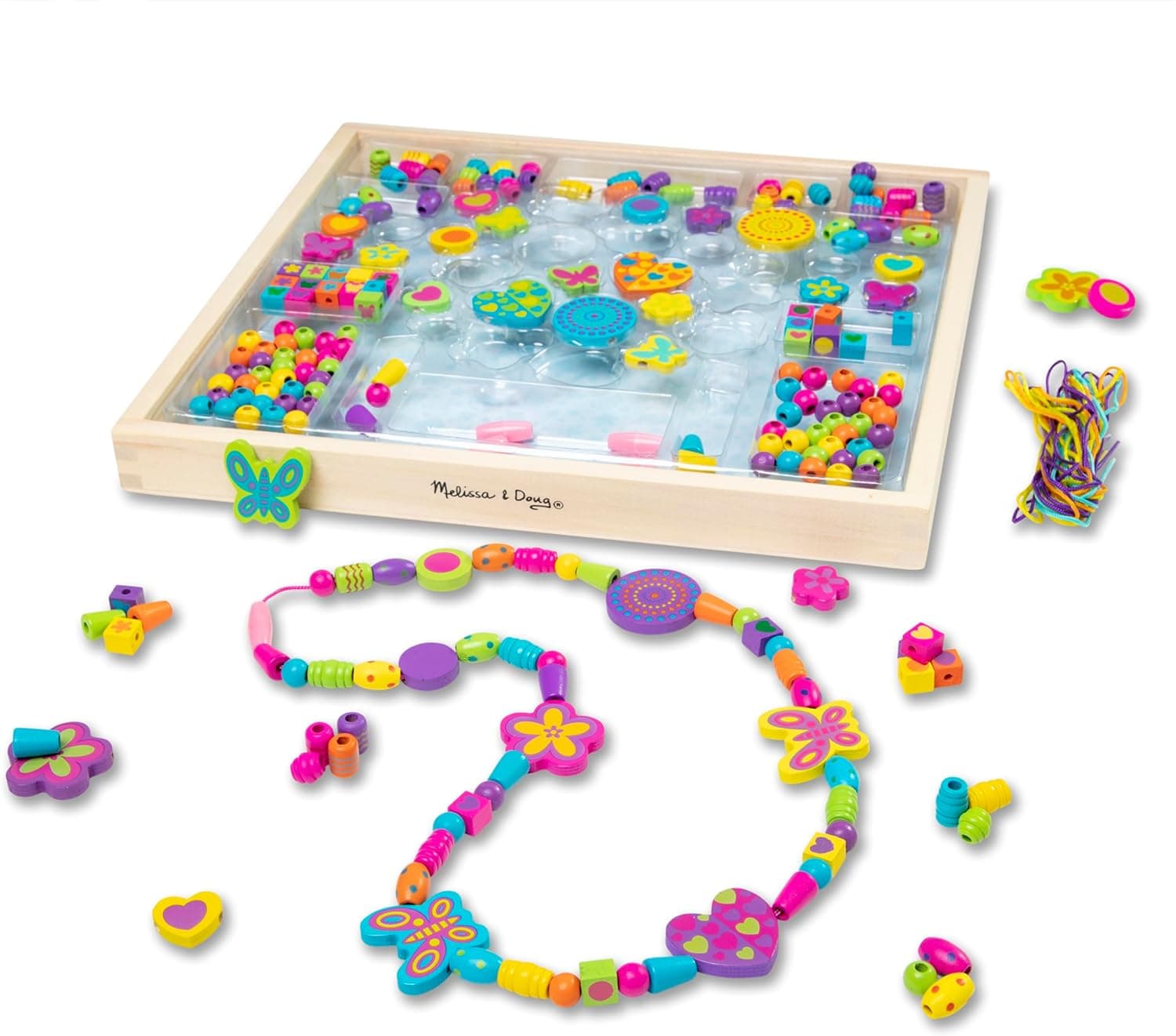 Craft Your Own Jewelry with Melissa & Doug Bead Bouquet Set