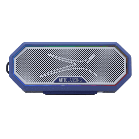 Altec Lansing Hydra Jolt 2.0 Everything Proof Wireless Magnetic Portable Bluetooth Speaker, Periwinkle Blue White, IMW1202-PERIWT