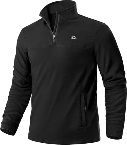 Pudolla Men's Quarter Zip Pullover - 50% Off