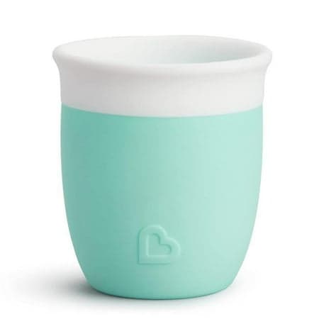 Munchkin® C’est Silicone!™ Open Toddler Training Cup, 2 oz, Mint, Unisex