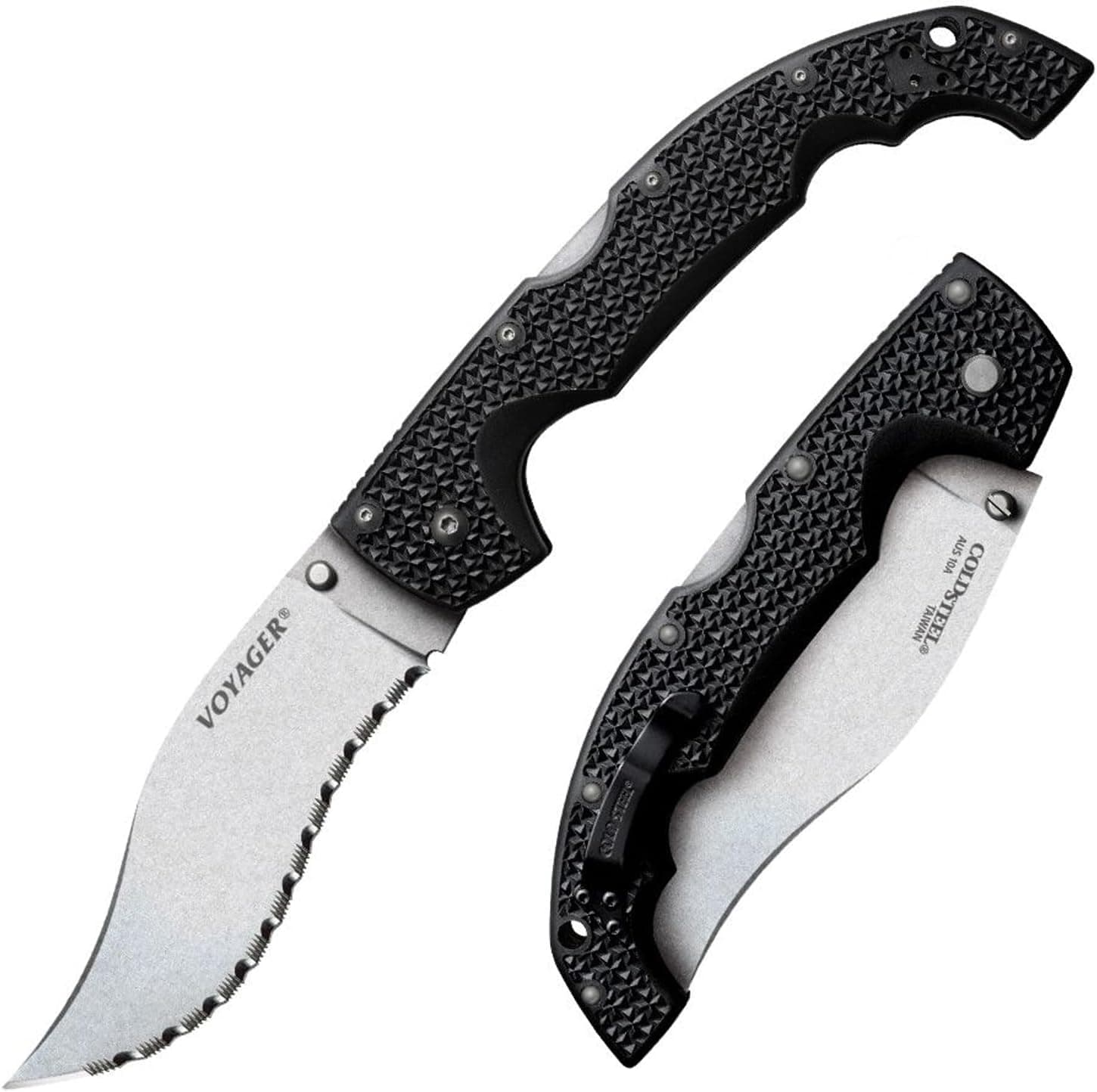 Rugged Voyager XL Folding Knife: Razor-Sharp Blade for Everyday Carry