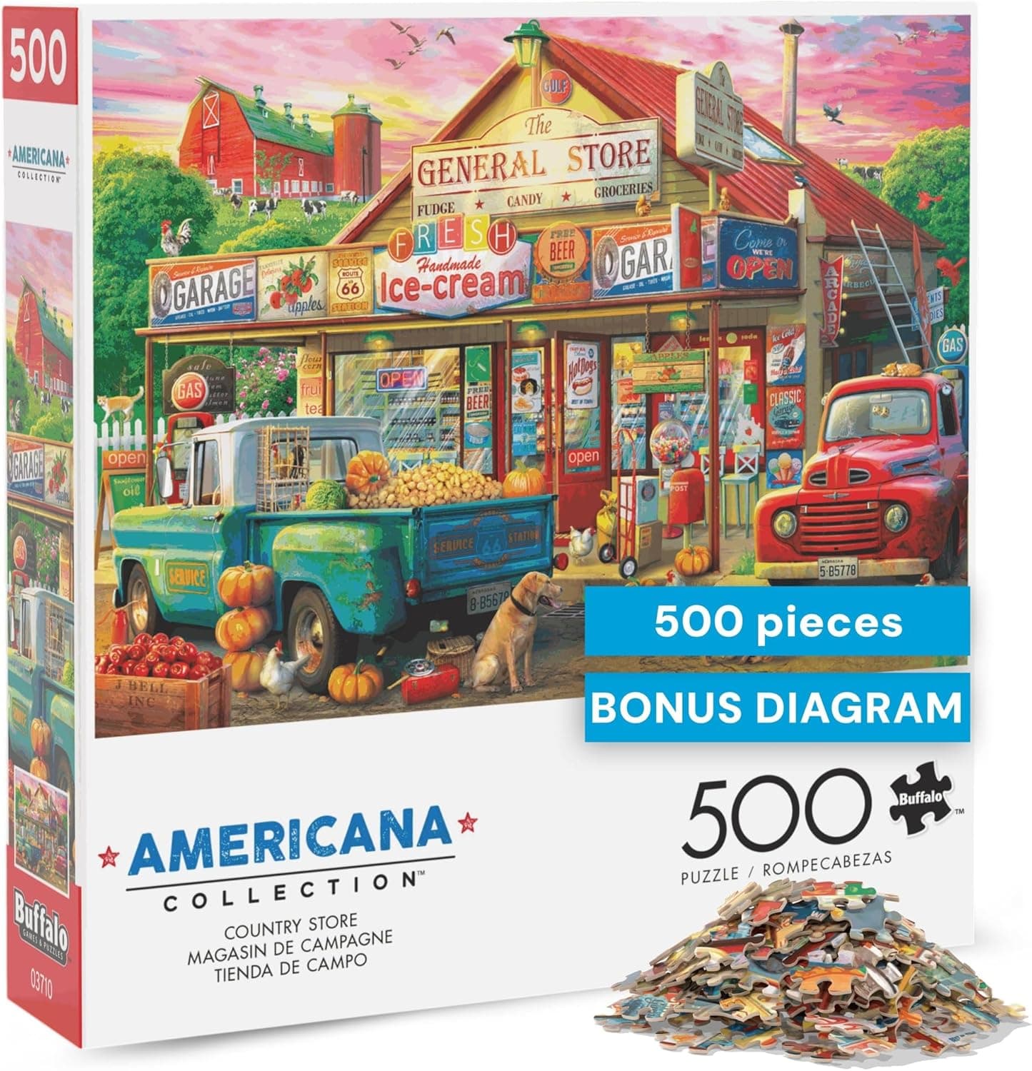 Cozy Up with a 500-Piece Americana Puzzle from Buffalo Games