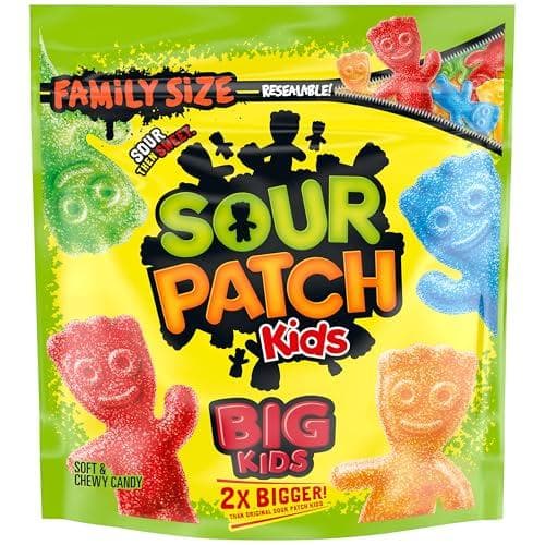Indulge in Giant Chewy Sour Patch Kids Candy