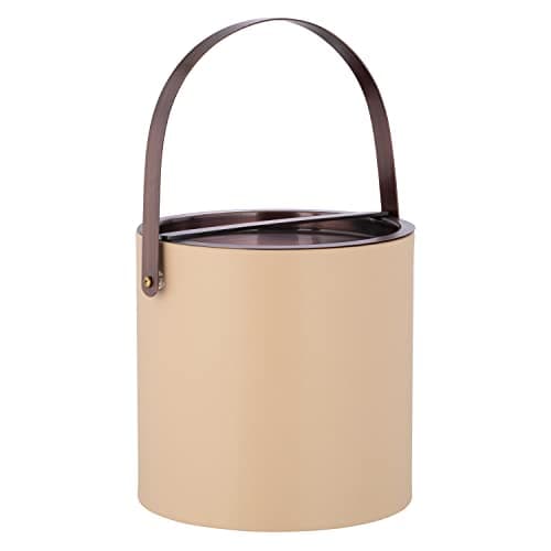 Kraftware Barcelona 3qt Ice Bucket with Bronze Arch Handle