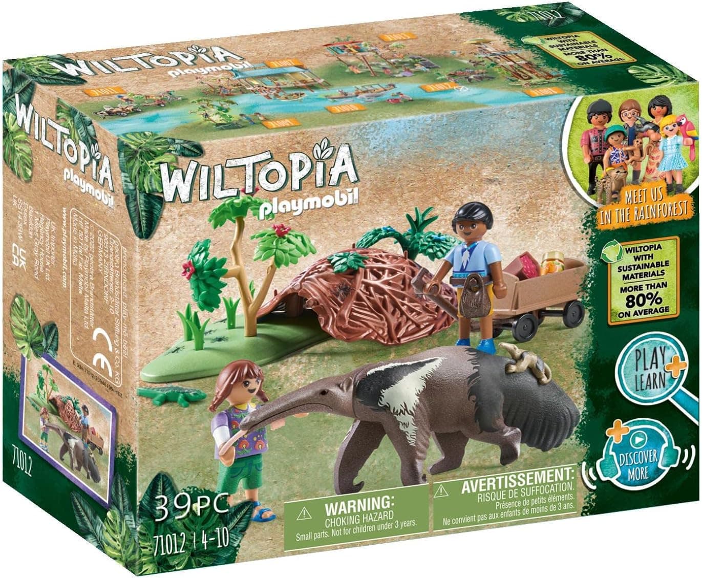 Save 60% on Playmobil Wiltopia Anteater Care Set