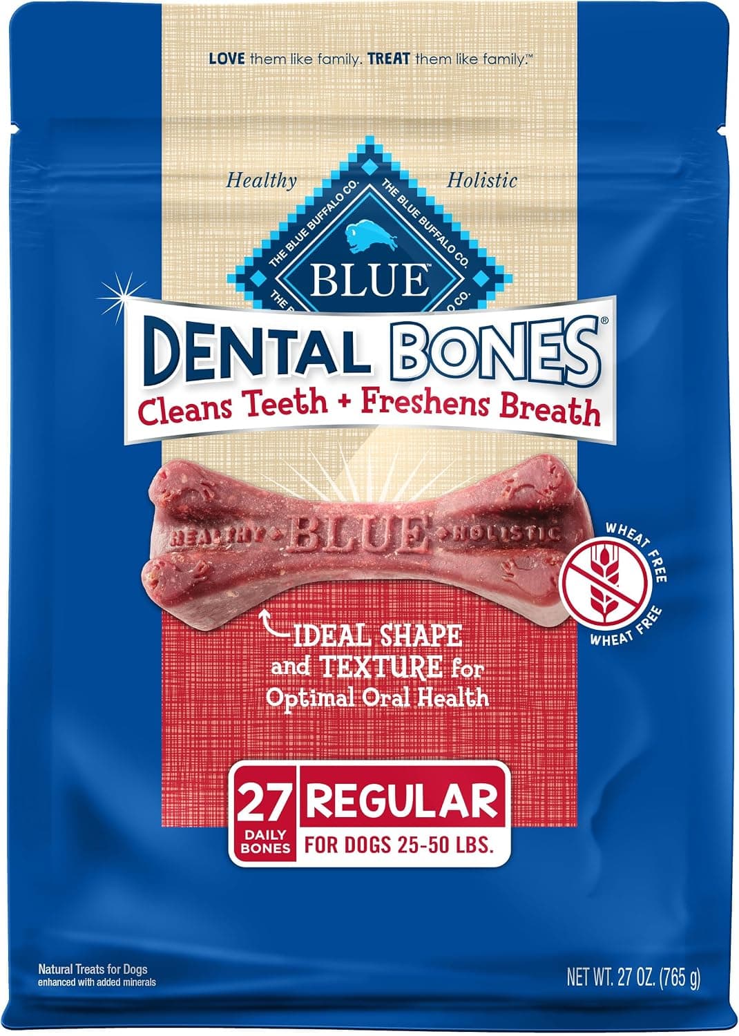 Save on Blue Buffalo Dental Chews for Dogs