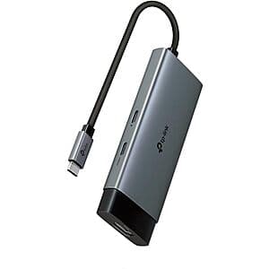 TP-Link 5-in-1 USB-C Hub: 4K HDMI, 100W PD for $11.95