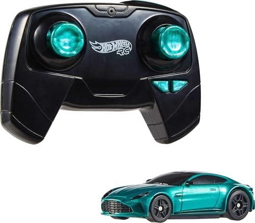 High-Speed Hot Wheels RC Aston Martin Vantage Toy Car