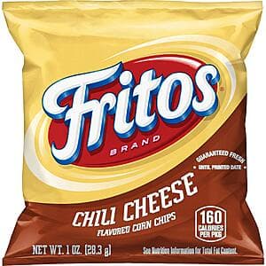 Satisfy Your Snack Cravings with Fritos Chili Cheese Corn Chips