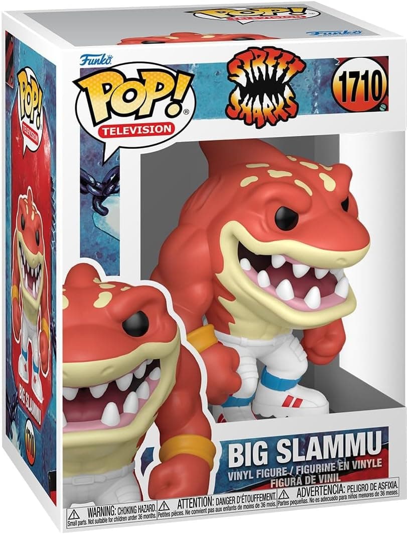 Funko Pop! TV: Street Sharks - Big Slammu Collectible Figure