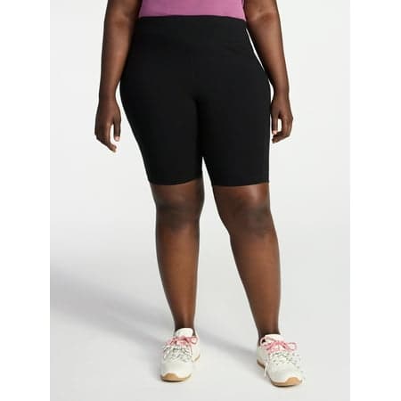 Terra & Sky Women's Plus Bike Short with Pocket, Sizes 0X-5X