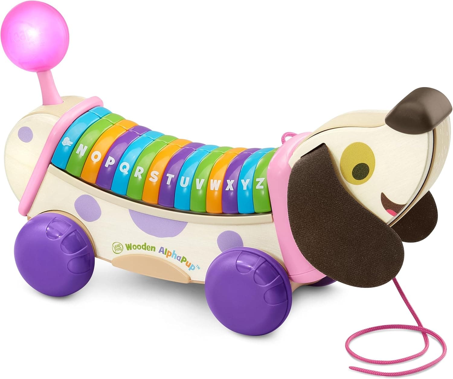 43% Off LeapFrog Wooden AlphaPup in Purple
