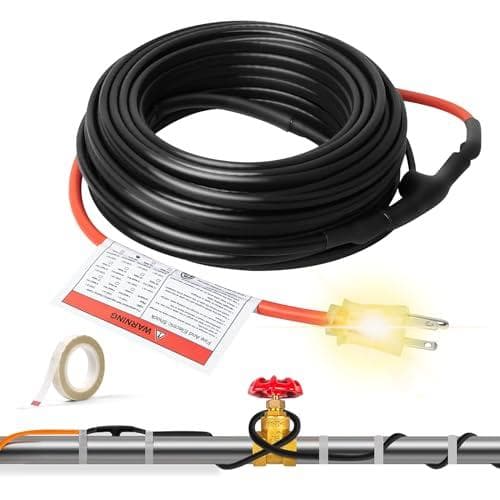 Intelligent Heat Tape to Prevent Frozen Water Pipes