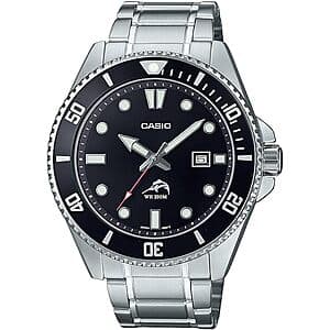 Casio MDV106 Unisex Analog Watch: Durable Stainless Steel Design