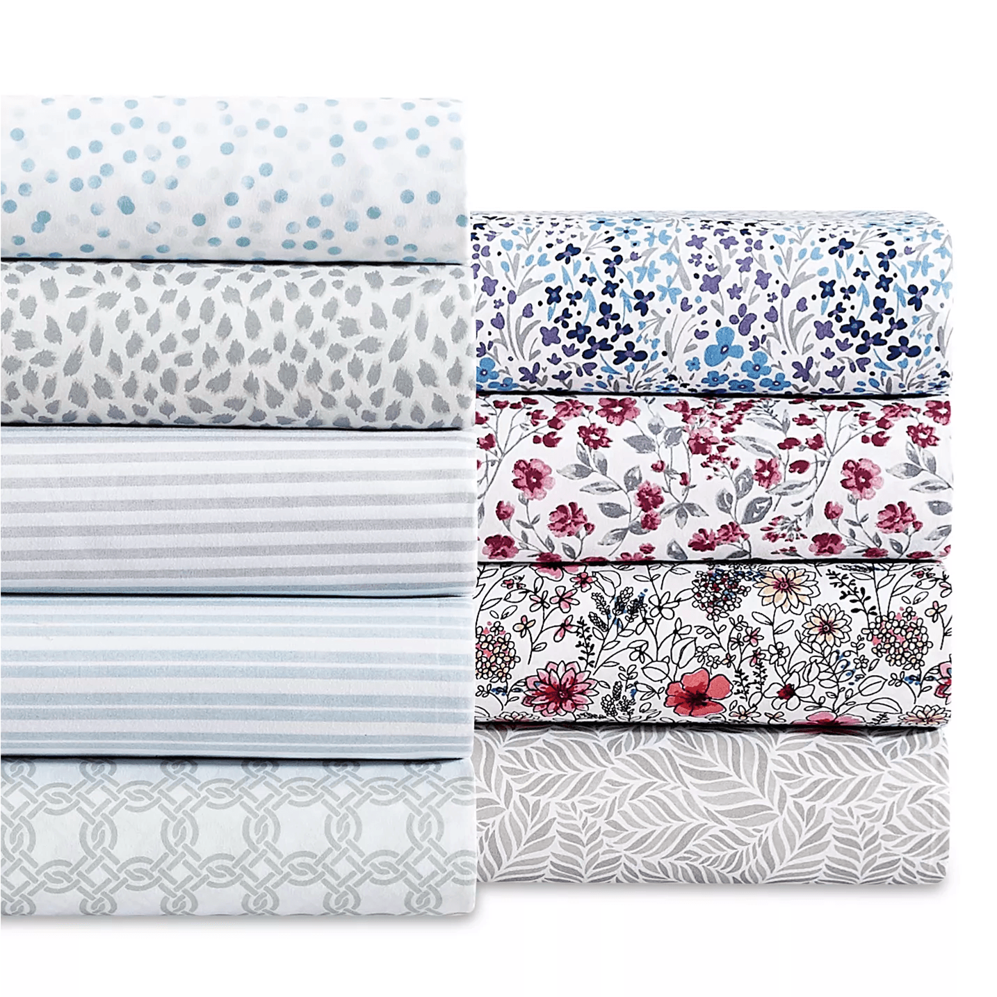 Soft and Cozy Printed Sheet Sets from $8