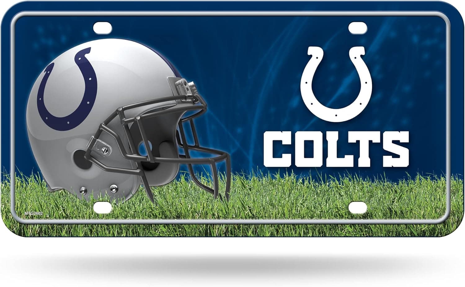 Exclusive NFL Colts License Plate - 21% Off